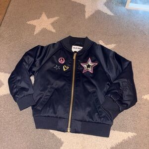 Old Navy Navy Patch Star Bomber Jacket